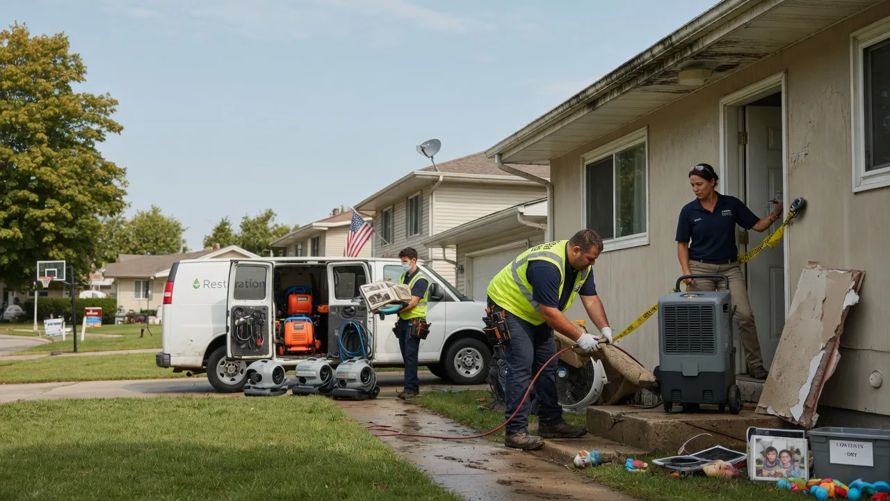 Water Damage Restoration in Kendall, WI near me